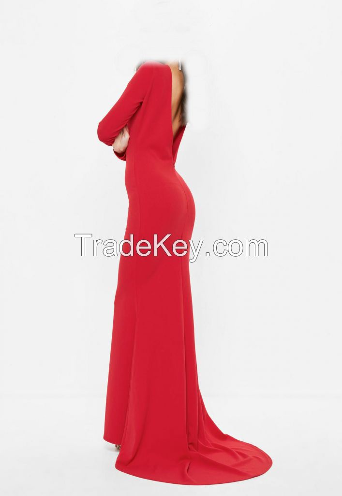 red party dress