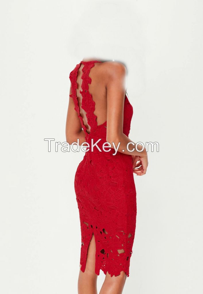 2018 RED PARTY DRESS