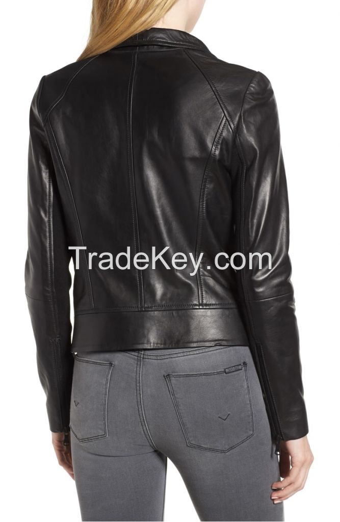 new women  leather jacket