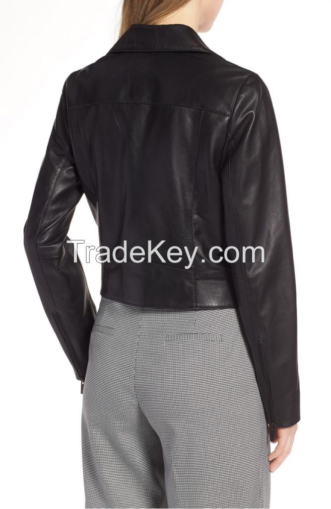 new women  leather jacket