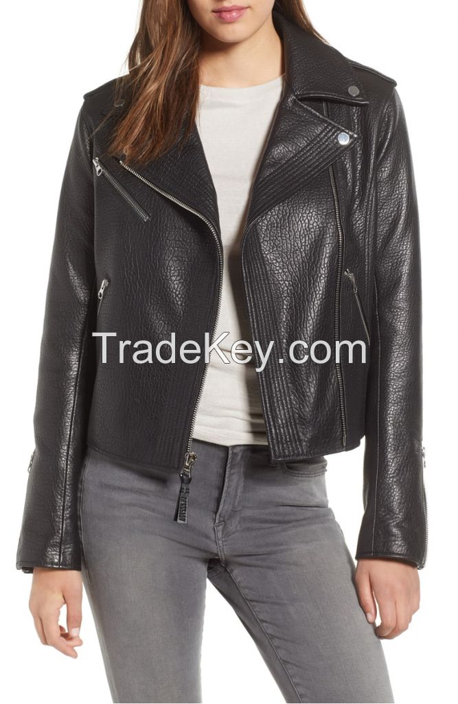 new design  leather  jacket