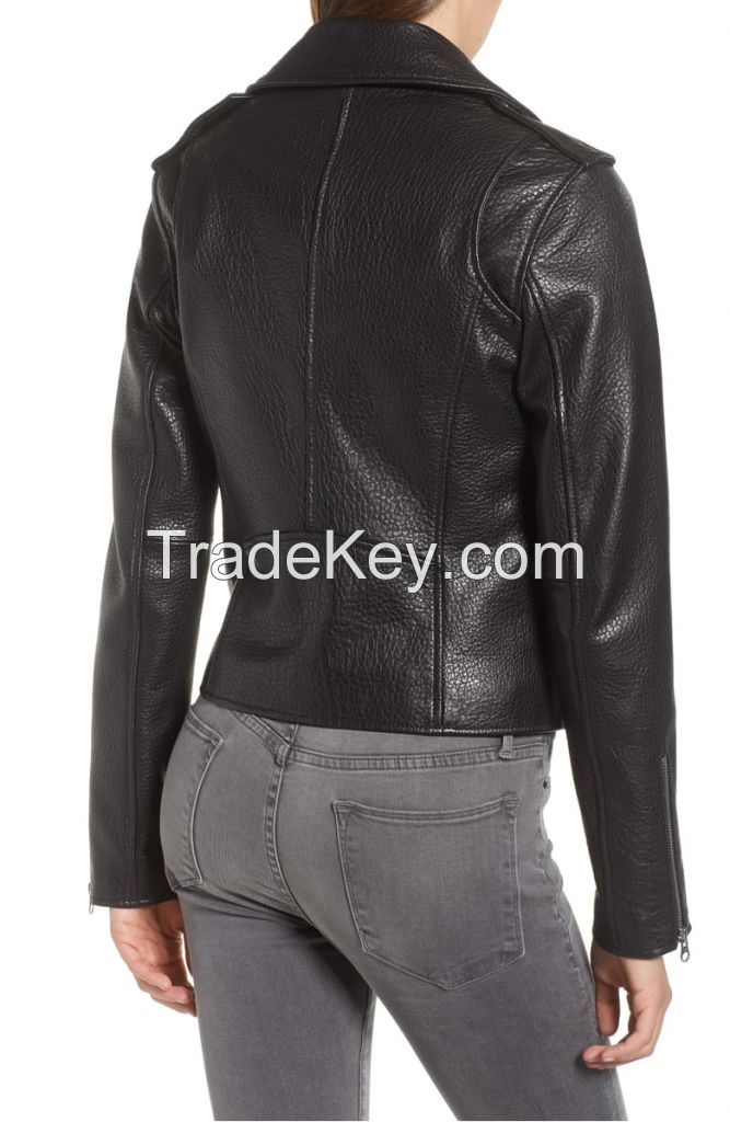 new design  leather  jacket