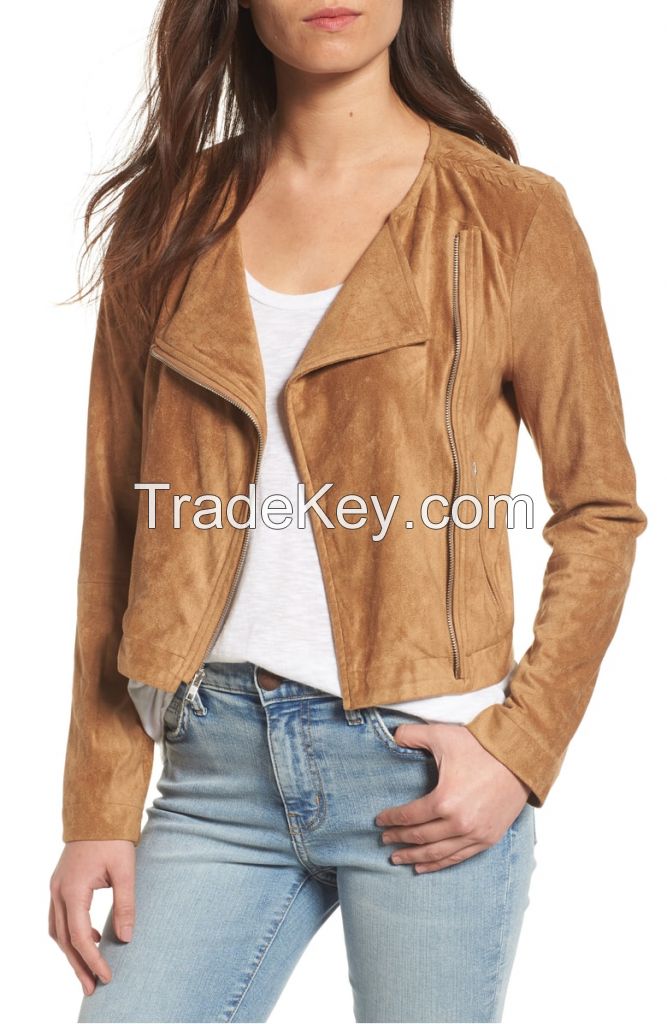women  leather jacket