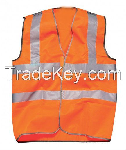 HI VIS   orange   SAFETY JACKET