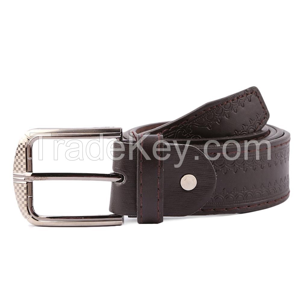 2018 black   leather belt