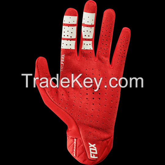 RED  racing gloves