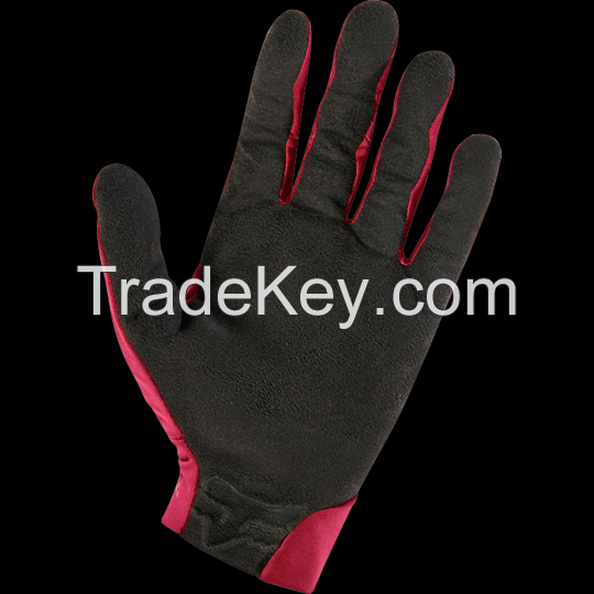 2018 red   racing gloves