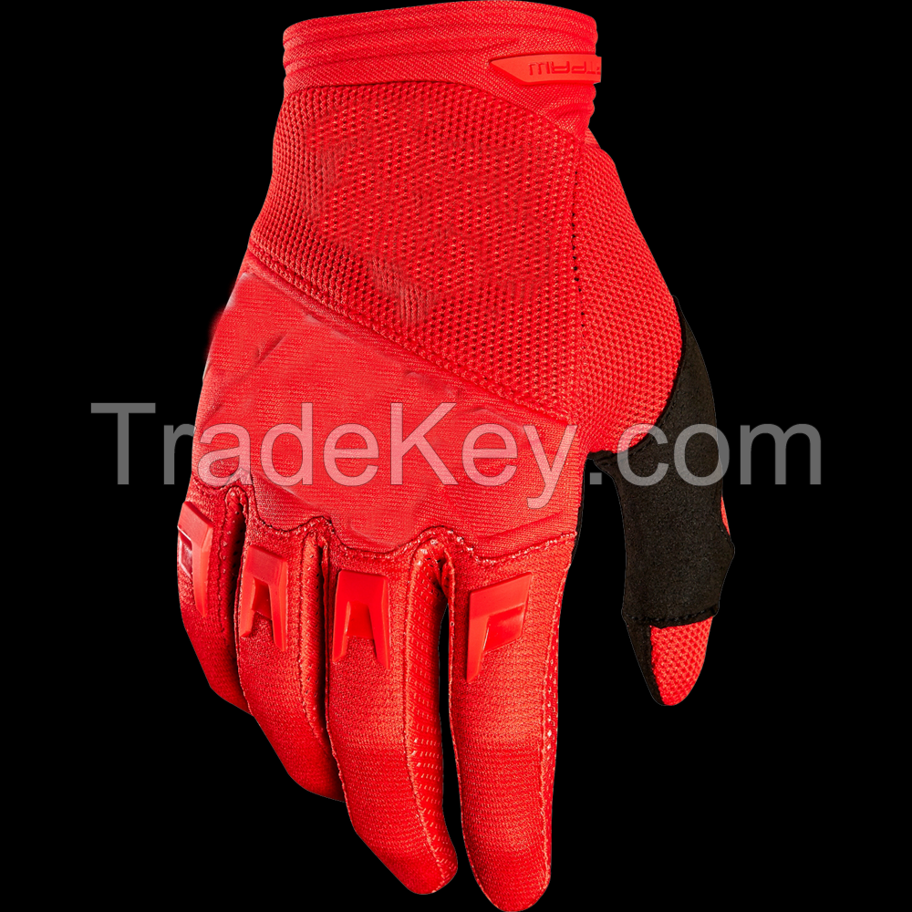 RED racing gloves