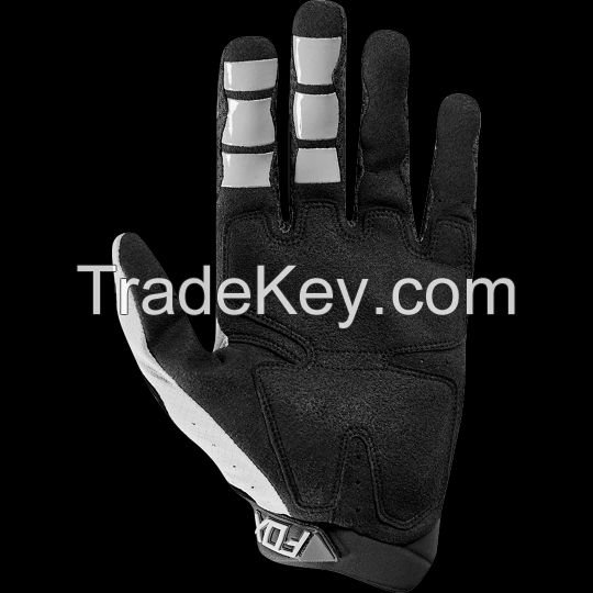 WHITE AND BLACK  racing gloves