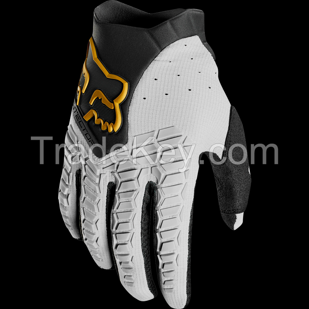 WHITE AND BLACK  racing gloves