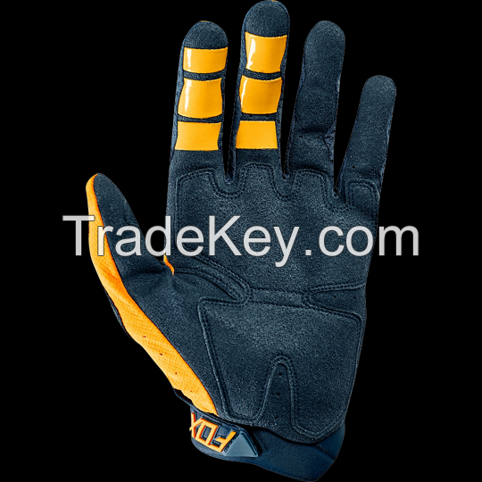 DECENT YELLOW racing gloves
