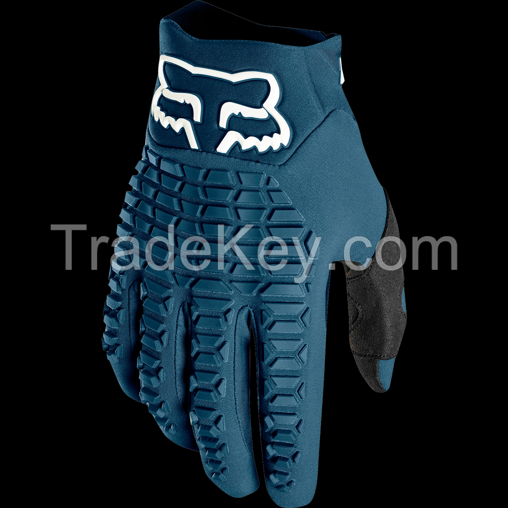 new  blue    racing gloves