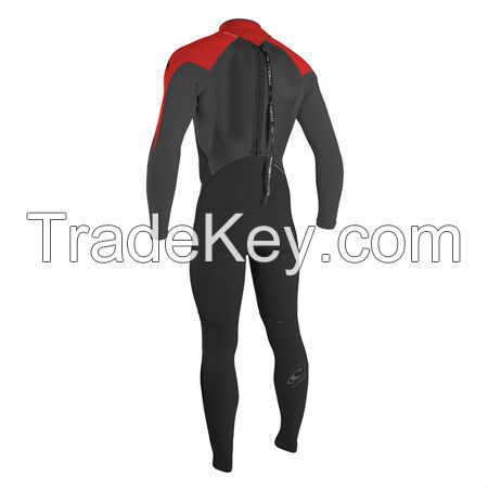 RED AND BLACK     MEN wet suit