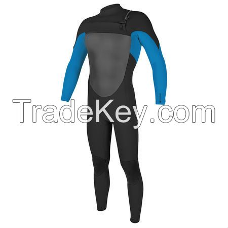 blue and black combo design    MEN wet suit