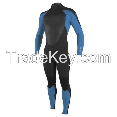 blue sleeve  MEN wet suit