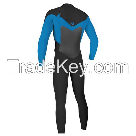 blue sleeve  MEN wet suit