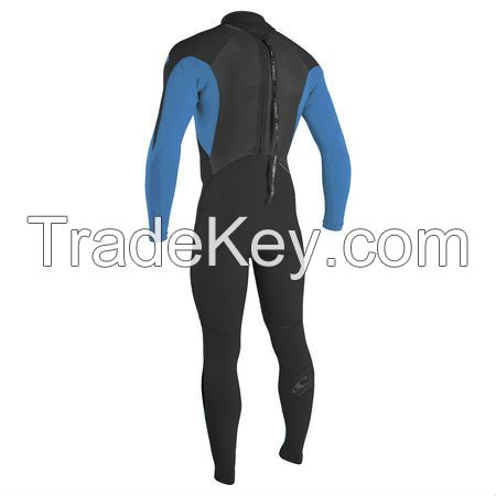 blue sleeve  MEN wet suit