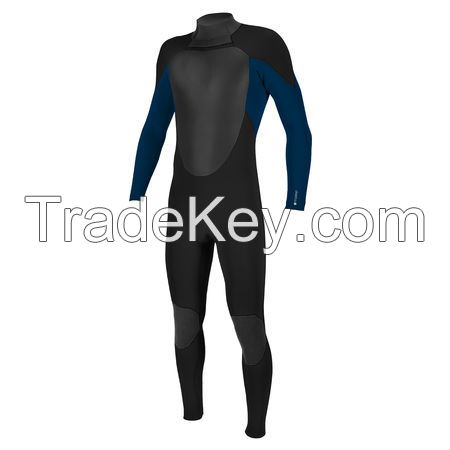 blue and black     MEN wet suit