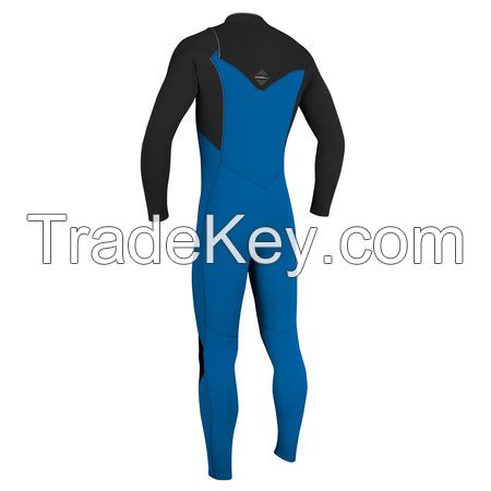 2019 blue and black    MEN wet suit