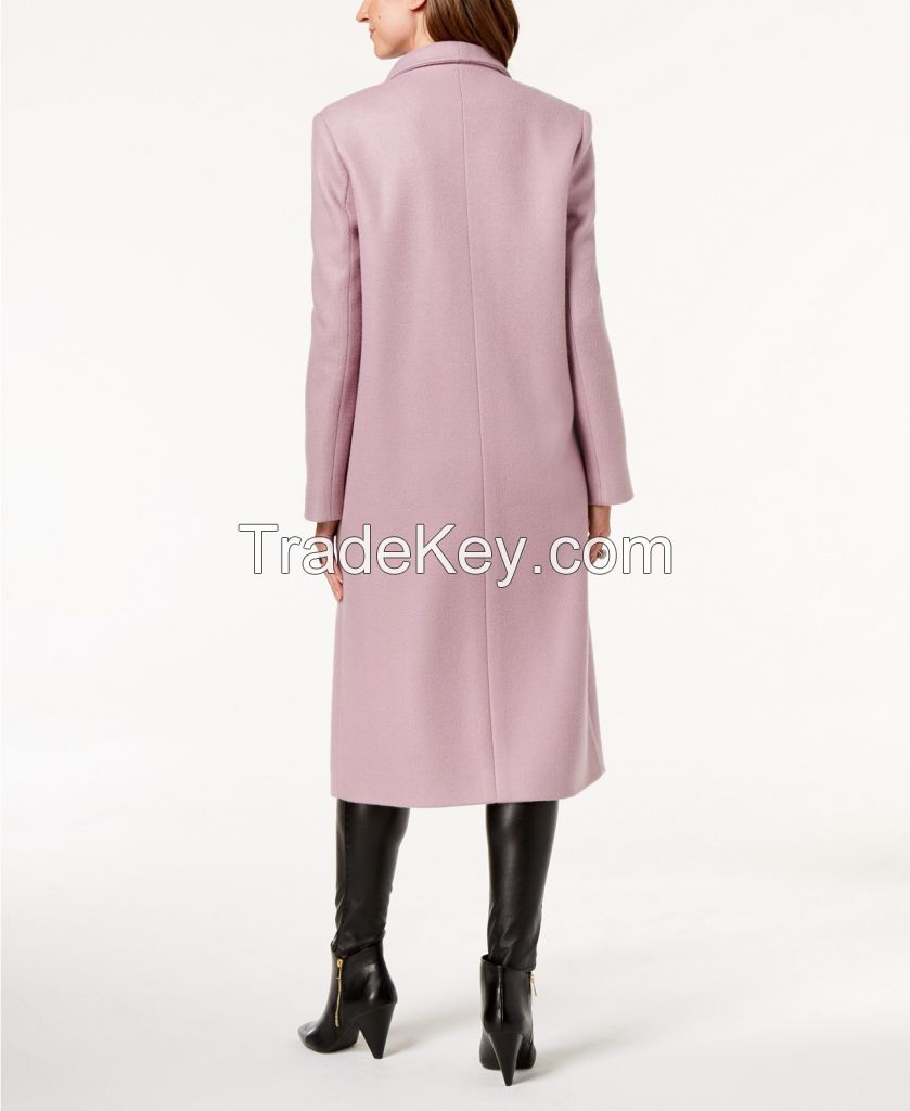 PINK  woman   long coat