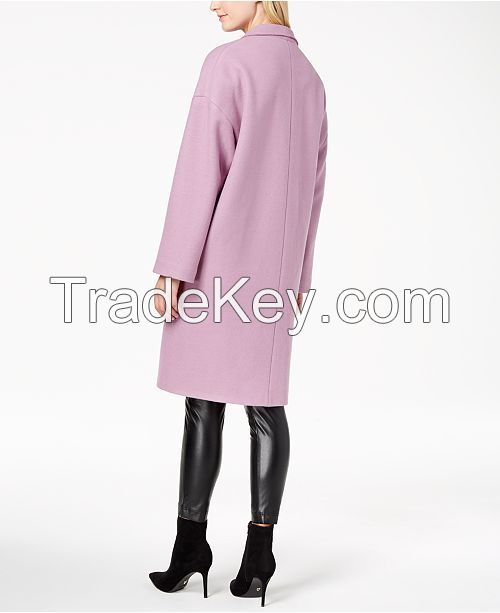 WOMAN LEATHER long COAT