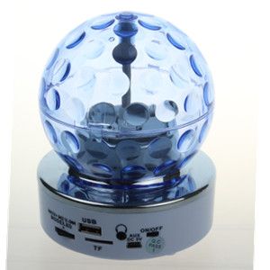 SK#70--Digital Mini Speaker with Radio/USB/Micro SD Card, LED rotating light