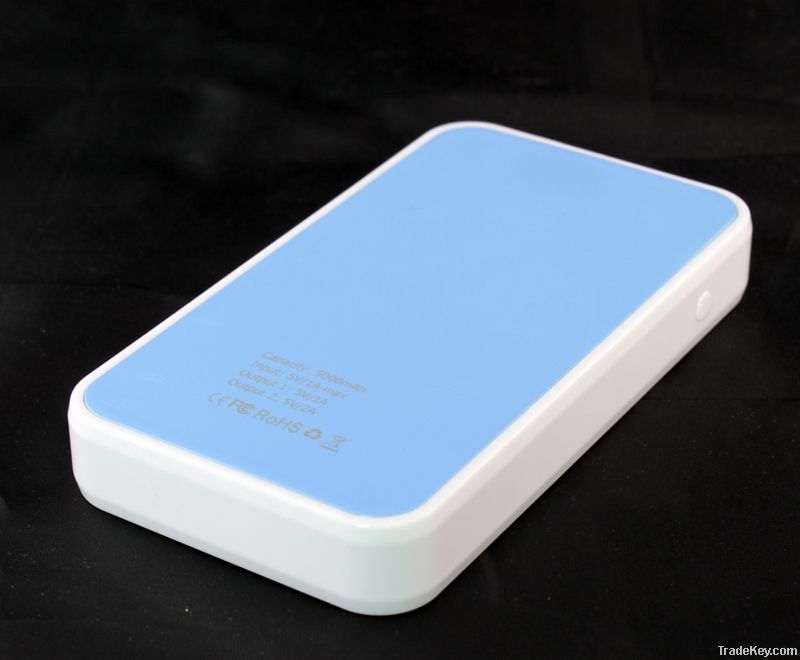 portable power bank 5000mah high capacity power changer