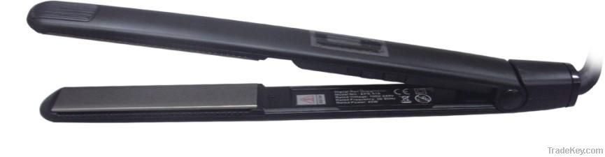 Lcd display professional hair straightener, hair flat iron with LCD