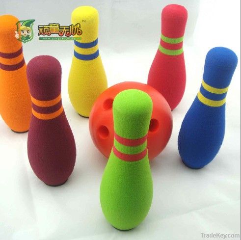 soft funy mini bowling set for kids/children