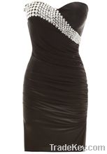 Diamante Glam Bodycon Dress