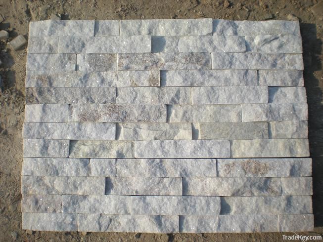 Natural white quzrtzite for wall cladding