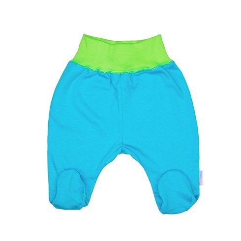 Baby Pants Feet Covered - 100 % Ecological European Product, Made of Pure Cotton