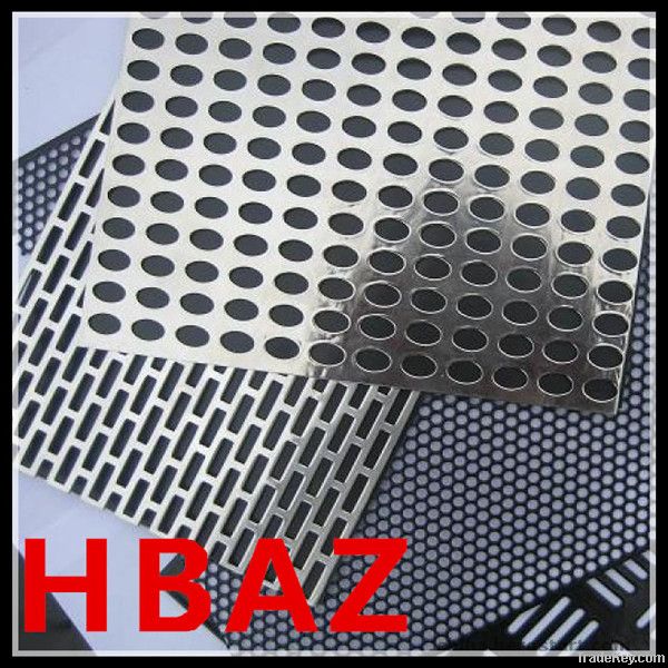 Small Hole Copper Plate Galvanized Perforated Metal Mesh