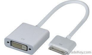 For iPad DVI Adapter to 30pin Dock Connector