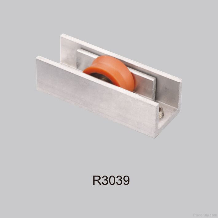 Sliding window roller with aluminium surface for OEM