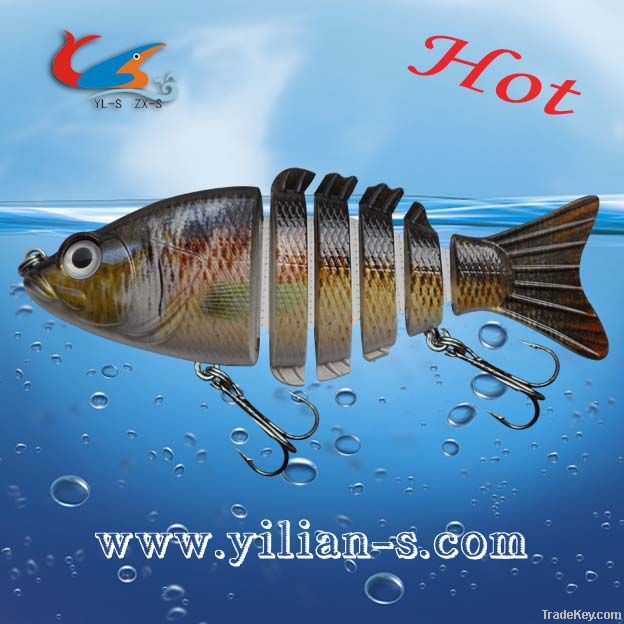 2012 Best Segmented Fishing Lure fishing High Quality Swimming Well