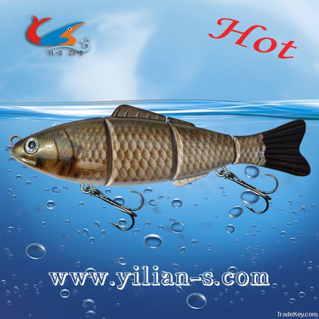 2013 High Quality Special Shaped Jointed Fishing Lure