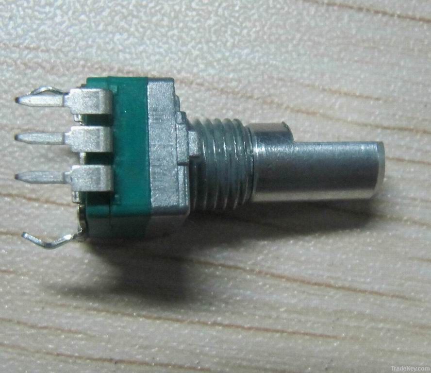 Metal shaft potentiometer  used for auto audio adj