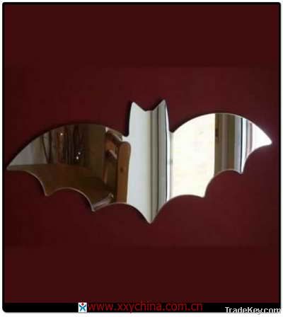 Halloween theme mirror wall sticker for decoration