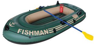 PVC inflatable fishing boat