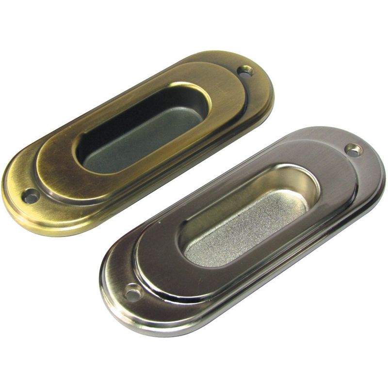 HANDLES & KNOBS FOR CUPBOARD / SLIDING HANDLE / PLASTIC SLIDING HANDLE / SS BRASS PLASTIC SLIDING HANDLE