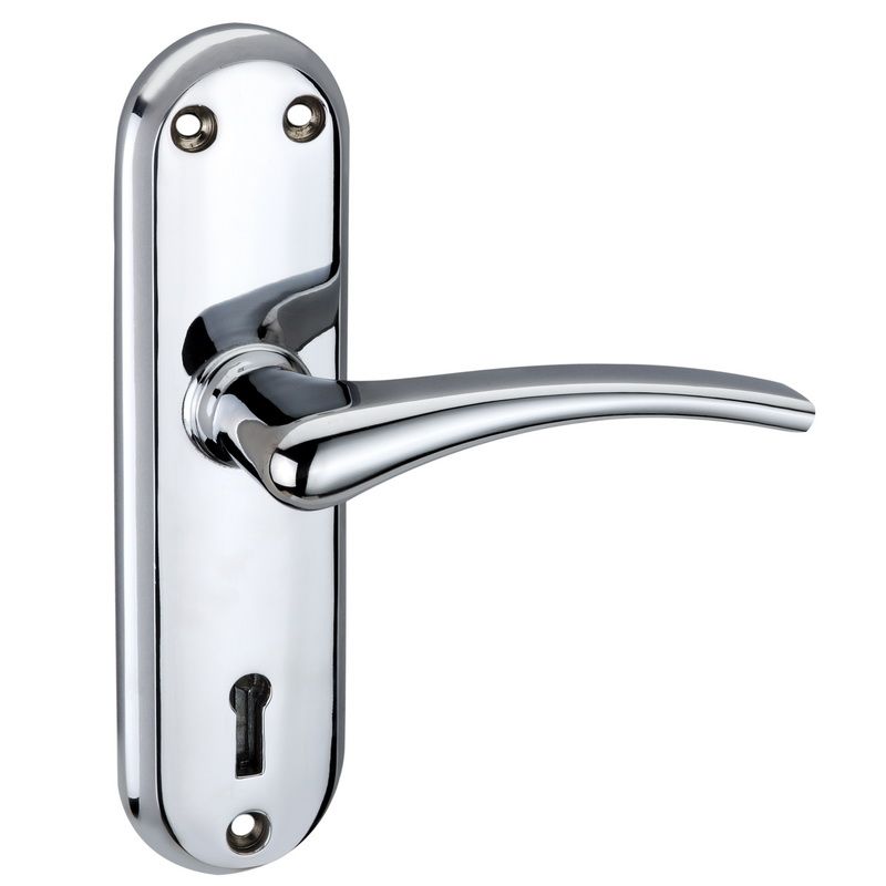 1007-KY Zinc Mortice Handle for Door/150mm Zinc Material Bright Chrome Plated (BCP) Finish Mortice Handle / link brand