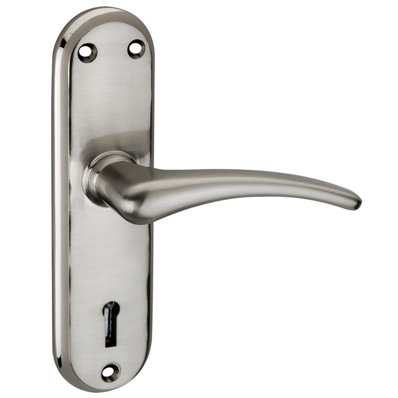 1007-KY Zinc Mortice Handle for Door/150mm Zinc Material Bright Chrome Plated (BCP) Finish Mortice Handle / link brand