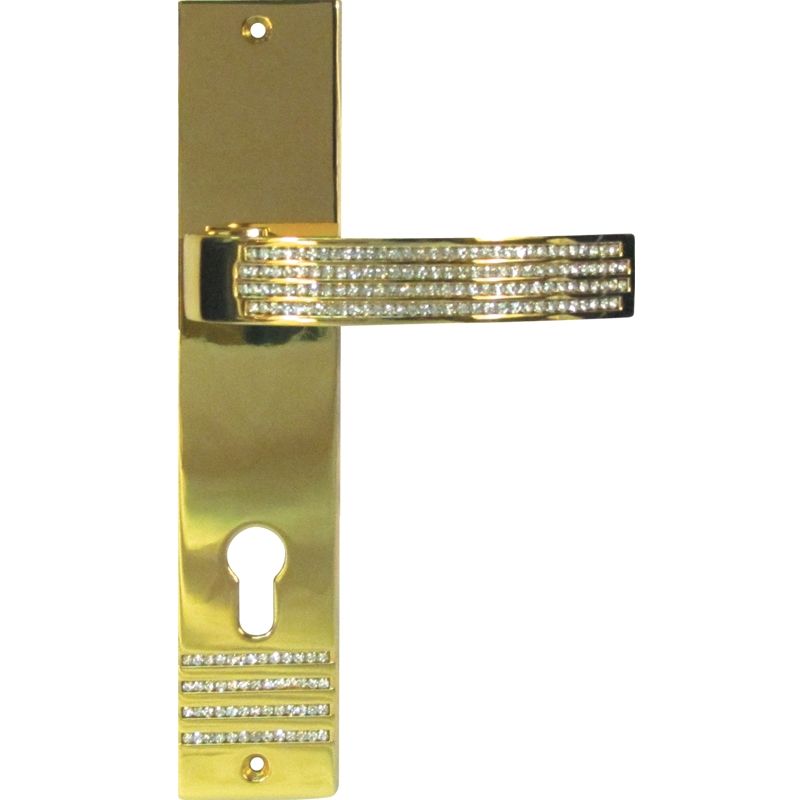 Bass Plated, Gold Plated, Chrome Plated Coffee Finish Zinc Door Mortise Handle / Door zinc SS Lever Mortise Handle