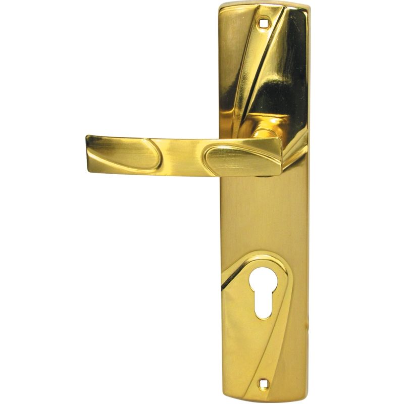Bass Plated, Gold Plated, Chrome Plated Door Mortise Handle / Door Brass SS Lever Mortise Handle