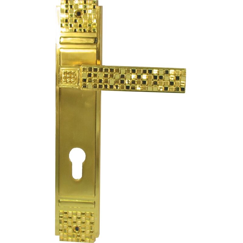 Bass Plated, Gold Plated, Chrome Plated Coffee Finish Zinc Door Mortise Handle / Door zinc SS Lever Mortise Handle