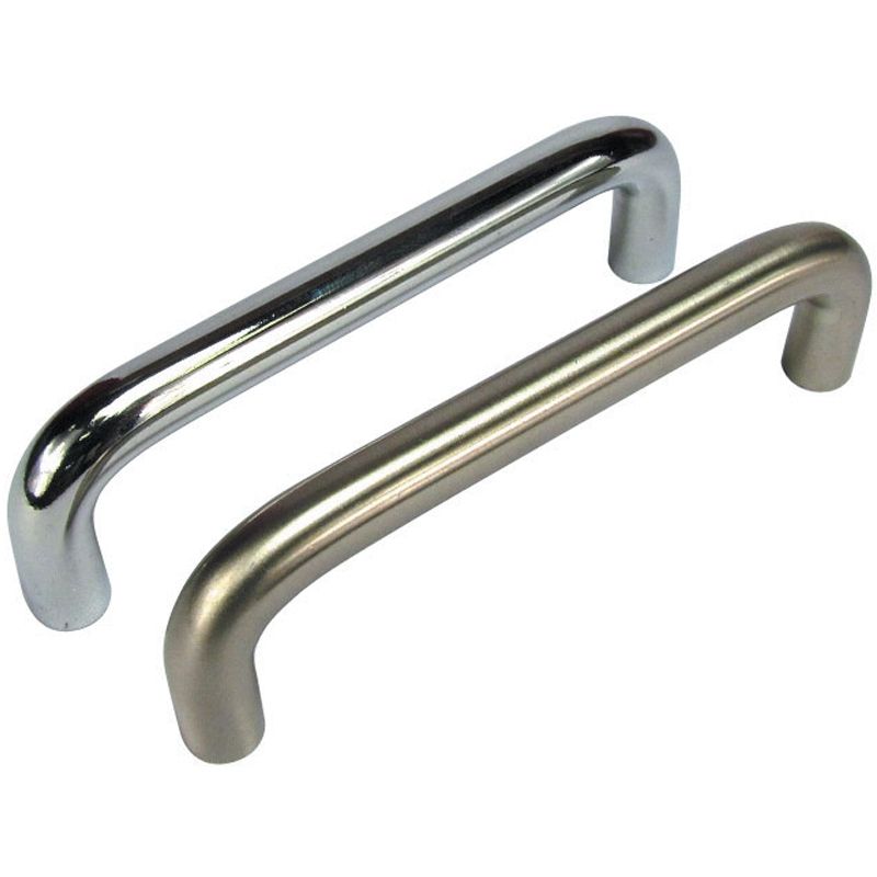 ZINC CUPBOARD HANDLE / HANDLES & KNOBS FOR CUPBOARD / ZINC CUPBOARD D HANDLE / CHROME PLATED AND BRASS PLATED CUPBOARD HANDLE