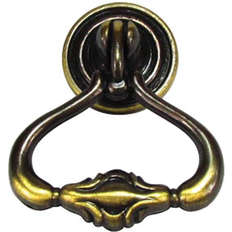 DECORATIVE DRAWER RING / BRASS DRAWER RING / DRAWER RING / ZINC DRAWER RING / ANTIQUE BRASS DRAWER RING / DRAWER PULL RING