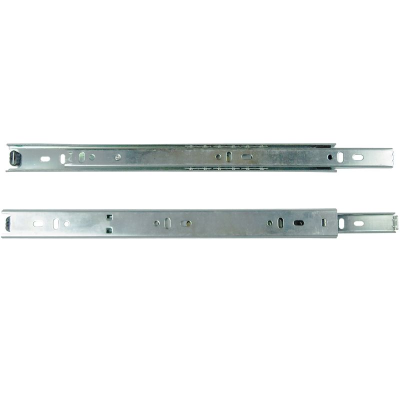 55m, 17mm Side Mounted Full extension Ball Bearing type Galvanized Drawer slide/Side Mounted half extension Drawer slide