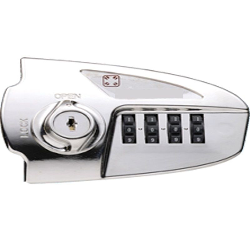 Combination Lock for Locker /Nickel, Matte Nickel, Golden and Chrome Plated Combination Lock for Locker /Combination lock